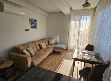 Elegant 1+1 apartment, 50m², for rent, in a new premium residence, 400 meters from the sea in Teje, Mersin ID-15797 фото-4