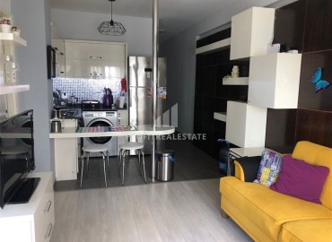 Nice furnished apartment 1+1, 60m² in a cozy residence with a swimming pool in Antalya - Muratpasa ID-15798 фото-3