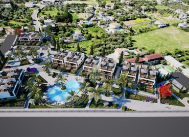 Инвестиционный проект в рассрочку от застройщика: апартаменты в таунхаусах, 70-130м², в 100 метрах от моря, Лапта, Северный Кипр ID-15800 фото-9