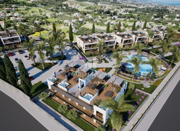 Investment project in installments from the developer: apartment in townhouses, 70-130m², 100 meters from the sea, Lapta, Northern Cyprus ID-15800 фото-16