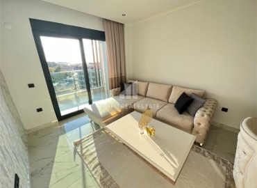 Ready-to-move-in one bedroom apartment, 50m², in a new residence with facilities in the Oba area, Alanya ID-15809 фото-5