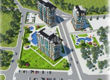 Investment project in installments from the developer, 54-303m², residence with facilities, Kestel, Alanya ID-15815 фото-9