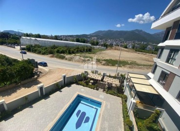 Furnished apartment 1+1, 50m², in a comfortable new residence in Upper Oba, Alanya, 1500m from the sea ID-15822 фото-12