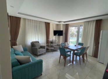 Stylish furnished apartment 2+1, 100m², on the first coastline, in a residence with facilities, Mahmutlar, Alanya ID-15826 фото-2