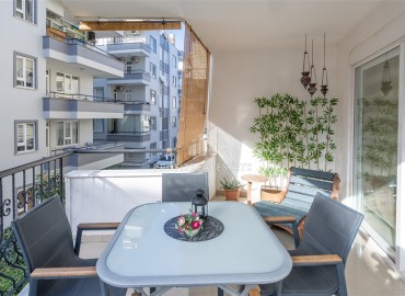 Элегантные светлые трехкомнатные апартаменты 110м², со стильным интерьером, в 300 метрах от моря, Оба, Аланья ID-15833 фото-15