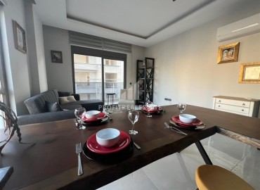 Stylish one bedroom apartment, 55 m², in a new building with an excellent location in the Alanya area - Mahmutlar ID-15837 фото-3