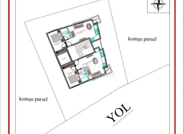 Квартиры на стадии строительства для ваших инвестиций: апартаменты 1+1 и 2+1, 50-70м², в районе Муратпаша, Анталья ID-15840 фото-13