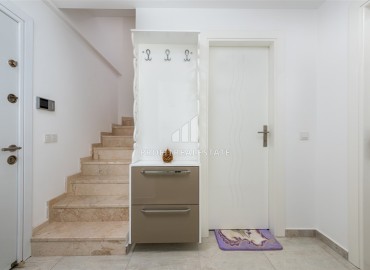Стильный современный пентхаус с тремя спальнями, 130м², с видом на Средиземное море, Кестель, Аланья ID-15846 фото-5