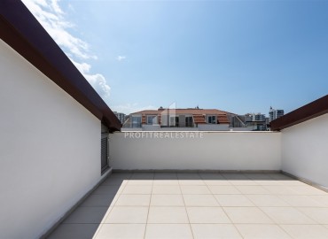 Stylish modern three bedroom penthouse, 130m², overlooking the Mediterranean Sea, Kestel, Alanya ID-15846 фото-12
