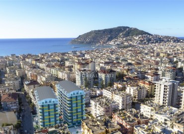 Luxury five-bedroom penthouse, 230m², in a premium residence in the center of Alanya, 650m from the sea ID-15850 фото-1