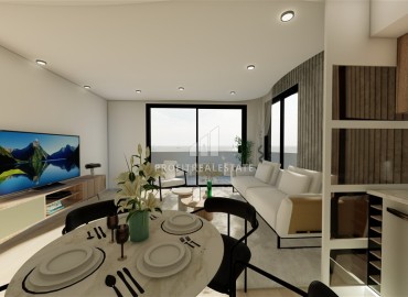 Двухкомнатные квартиры и трехкомнатные пентхаусы, 50-300м², в новом доме городского типа в Искеле, Северный Кипр ID-15853 фото-5