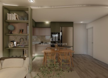 Двухкомнатные квартиры и трехкомнатные пентхаусы, 50-300м², в новом доме городского типа в Искеле, Северный Кипр ID-15853 фото-11