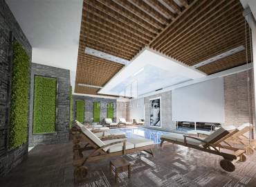 Двухкомнатная квартира, 60м², с видом на море и горы в новом комплексе премиум класса в Махмутларе, Алания ID-15863 фото-17