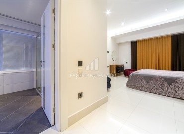 View furnished three-bedroom penthouse, 201m², 250 meters from the Mediterranean Sea, Tosmur, Alanya ID-15866 фото-7