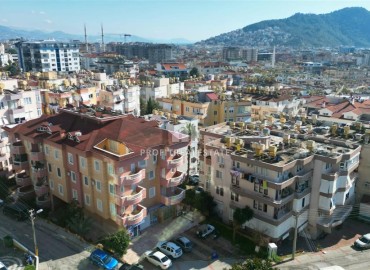 Two bedroom furnished apartment of 110 m², with a modern designer interior and sea views, in the center of Alanya ID-15867 фото-19