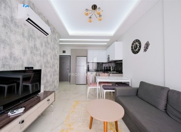 Bargain! Inexpensive beautiful furnished apartment 1+1, 55m², in a residence with facilities, Oba, Alanya ID-15868 фото-1