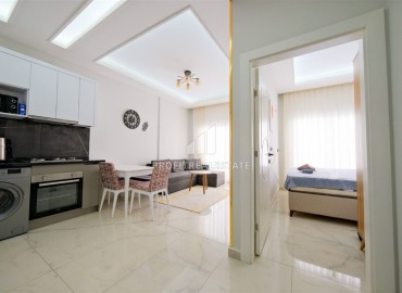 Bargain! Inexpensive beautiful furnished apartment 1+1, 55m², in a residence with facilities, Oba, Alanya ID-15868 фото-6