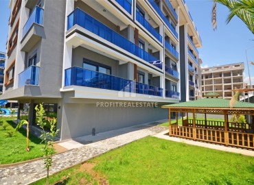 Cozy one bedroom apartment, 55m², in a new residence with good facilities, 150m from the sea in Kargicak, Alanya ID-15871 фото-17
