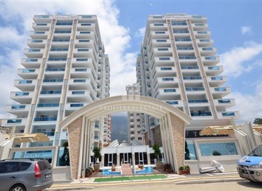 Furnished two bedroom apartment 2+1, 120 m², 500 meters from the sea, in a residence with facilities, Mahmutlar, Alanya ID-15913 фото-1