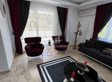 Stylish furnished apartment 2+1, 110m², with designer interior, in a residence with facilities, Mahmutlar, Alanya ID-15938 фото-1