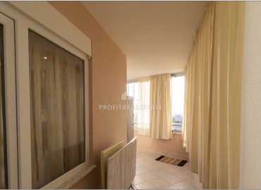Elegant furnished apartment 2+1, 120m², with a large glazed balcony and sea views, Mahmutlar, Alanya ID-15940 фото-17