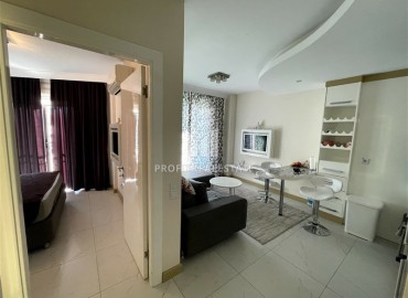 Двухкомнатная квартира, 45м², с мебелью и бытовой техникой в элитной резиденции у пляжа Клеопатры, Алания ID-15941 фото-6
