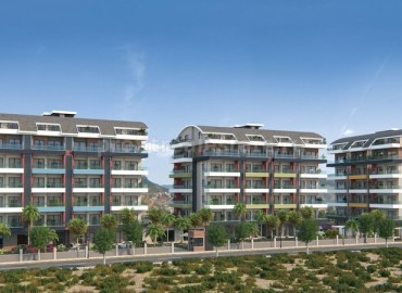 Новые квартиры в Каргыджаке, Алания, 66-205 кв.м., рассрочка ID-1233 фото-2