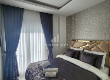 Stylish furnished apartment 1+1, 54m², in a new building with facilities, Oba, Alanya ID-15946 фото-6