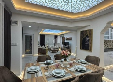 Меблированная вилла 190м², с тремя спальнями и стильным дизайнерским интерьером, Каргыджак, Аланья ID-15963 фото-5