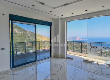 Premium villa overlooking the Mediterranean Sea, 4+2, 380m², for Turkish citizenship, Elikesik, Konakli, Alanya ID-15965 фото-3