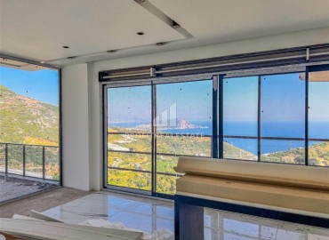 Premium villa overlooking the Mediterranean Sea, 4+2, 380m², for Turkish citizenship, Elikesik, Konakli, Alanya ID-15965 фото-4