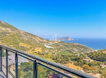 Premium villa overlooking the Mediterranean Sea, 4+2, 380m², for Turkish citizenship, Elikesik, Konakli, Alanya ID-15965 фото-18