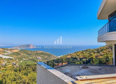 Premium villa overlooking the Mediterranean Sea, 4+2, 380m², for Turkish citizenship, Elikesik, Konakli, Alanya ID-15965 фото-20