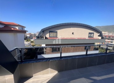 Spacious three bedroom duplex with a separate kitchen, in a new residential residence with rich facilities, Oba, Alanya, 165 m2 ID-12044 фото-19