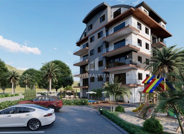 Duplex developer apartment 73-135m², in a residence with facilities, Oba, Alanya ID-15977 фото-1
