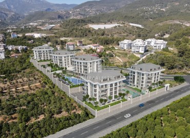 Three bedroom apartment 120 m², in a beautiful new residential residence with facilities, Oba, Alanya ID-15978 фото-2