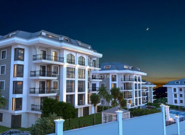Three bedroom apartment 120 m², in a beautiful new residential residence with facilities, Oba, Alanya ID-15978 фото-3
