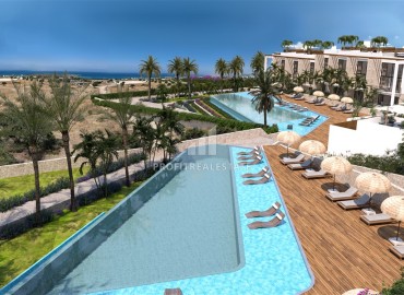 Инвестиционный проект по доступной цене: апартаменты и лофты в 300 метрах от моря, с собственной инфраструктурой, Эсентепе, Северный Кипр ID-15986 фото-8