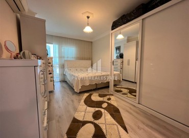 Furnished apartment 2+1, 110m², with sea views, under a residence permit, in a residence with facilities, Cikcilli, Alanya ID-15992 фото-10