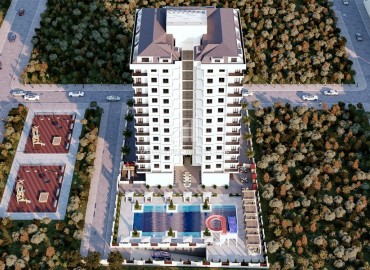 Старт продаж инвестиционного проекта: апартаменты от застройщика 56-186м², в 300 метрах от моря, Махмутлар, Аланья ID-15995 фото-2