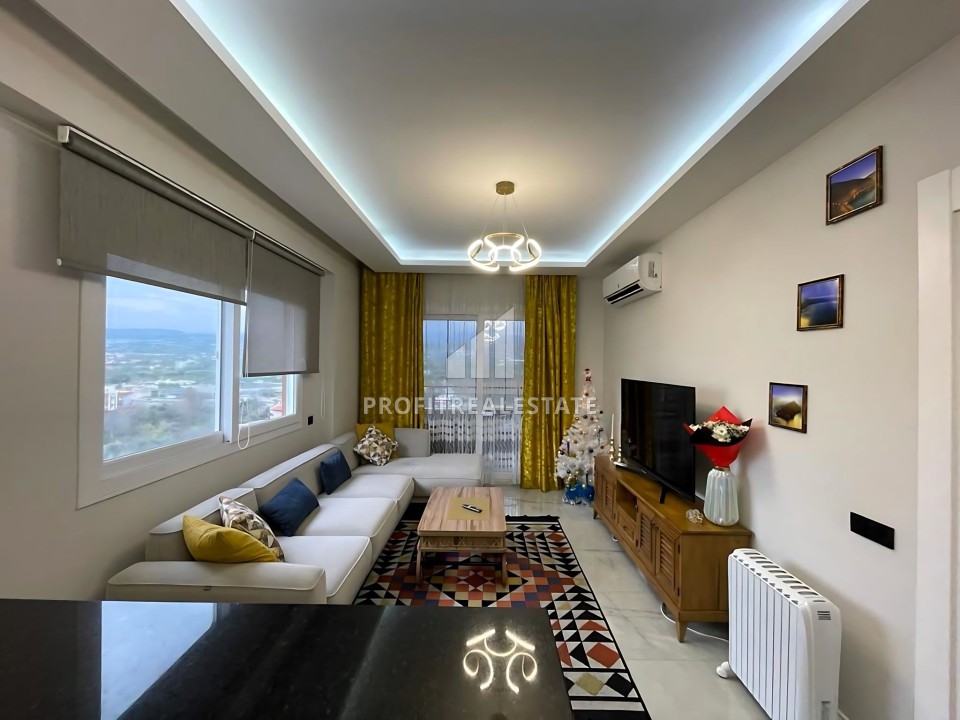 Видовые апартаменты 2+1, 110м², с дизайнерским интерьером в комплексе премиум класса в районе Томюк, Эрдемли ID-15999 фото-2