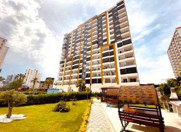 Видовые апартаменты 2+1, 110м², с дизайнерским интерьером в комплексе премиум класса в районе Томюк, Эрдемли ID-15999 фото-16