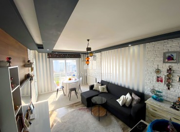 Квартира с одной спальней, 60м², с видом на море в уютном комплексе района Томюк, Мерсин ID-16000 фото-2