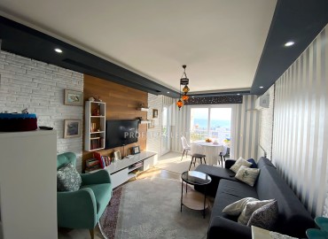 Квартира с одной спальней, 60м², с видом на море в уютном комплексе района Томюк, Мерсин ID-16000 фото-3