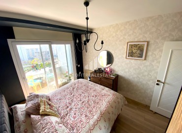 One bedroom apartment, 60m², with sea views in a cozy residence in Tomyuk district, Mersin ID-16000 фото-9