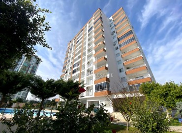 One bedroom apartment, 60m², with sea views in a cozy residence in Tomyuk district, Mersin ID-16000 фото-16