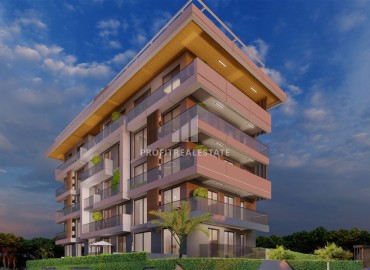 Linear and two-level apartment of the developer 89-211m², 450 meters from the sea, in a residence with facilities, Oba, Alanya ID-16001 фото-8