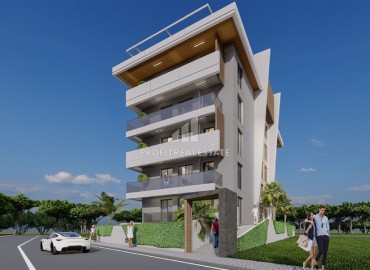 Linear and two-level apartment of the developer 89-211m², 450 meters from the sea, in a residence with facilities, Oba, Alanya ID-16001 фото-9