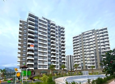 Апартаменты 1+1, 60м², с чистовой отделкой с хорошей инфраструктурой в районе Мерсина Томюк ID-16003 фото-18