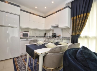 Двухкомнатные апартаменты в новой резиденции отельного типа, в 100 метрах от моря, Каргыджак, Аланья ID-11234 фото-3